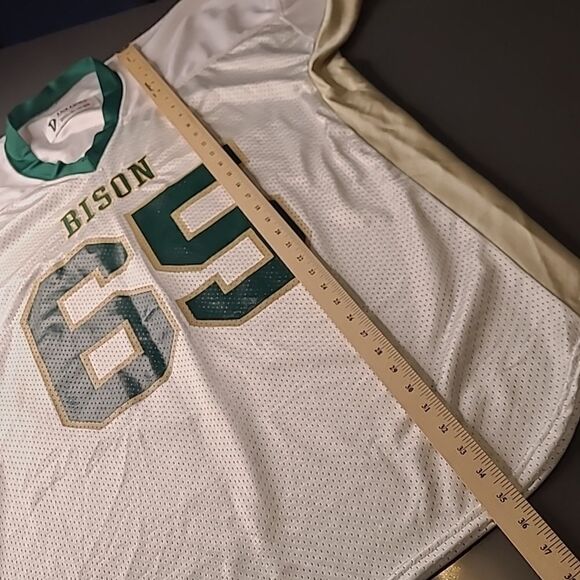 DeLong #65 Bison athletic apparel Jersey top - Picture 4 of 7